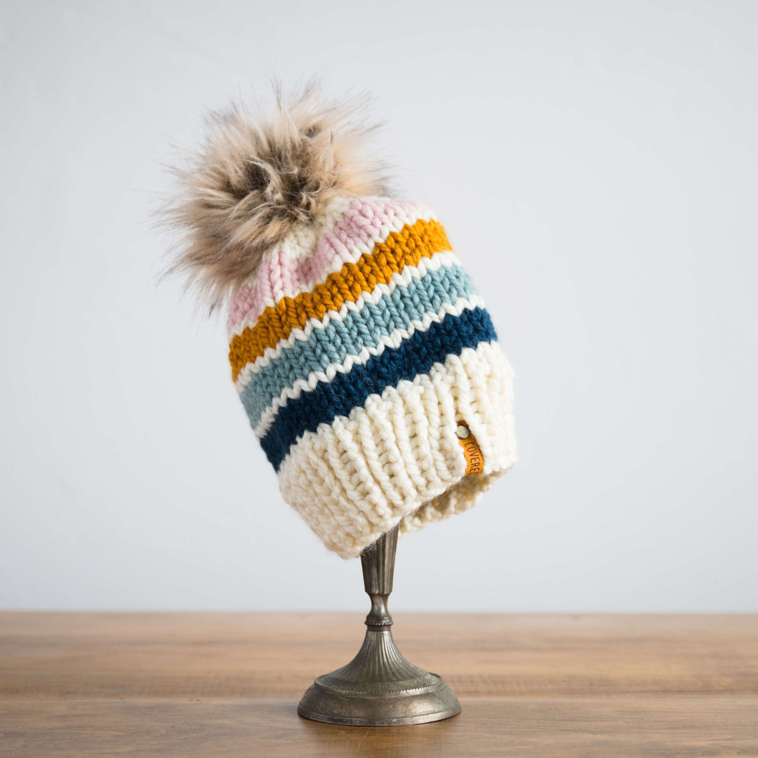 Retro Stripe Hat