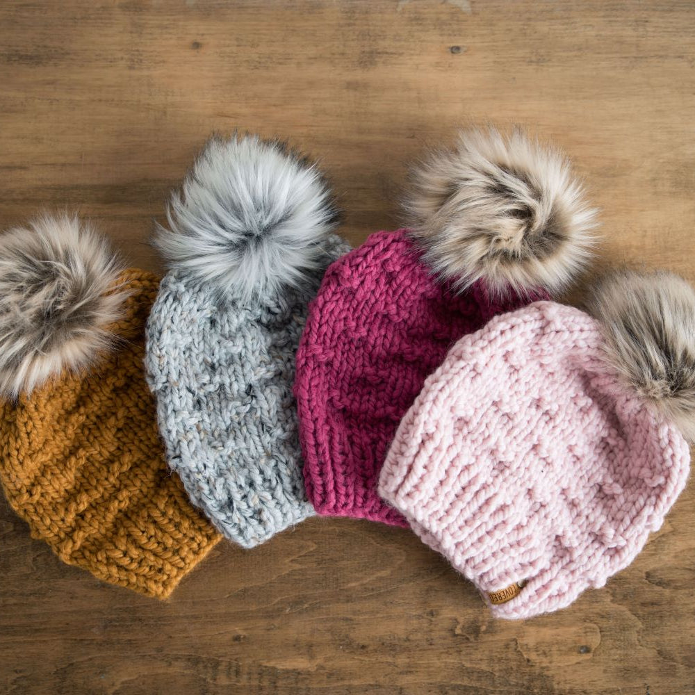 Nicole Hat with Sophisticated Detail – Covered Bridge Crafts